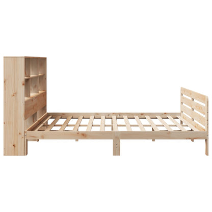 vidaXL Massivholzbett ohne Matratze 180x200 Kiefernholz