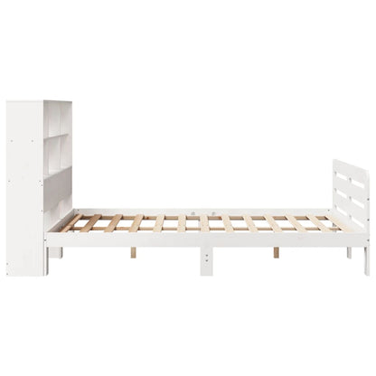 vidaXL lit en bois massif sans matelas blanc 120x190 cm bois de pin