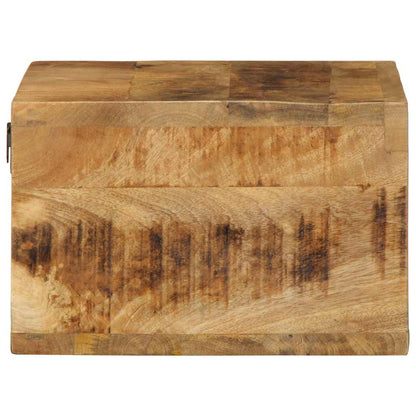 vidaXL TV-Wandschrank 40x30x19 cm Raues Mangoholz
