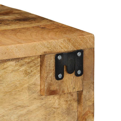 vidaXL TV-Wandschrank 40x30x19 cm Raues Mangoholz