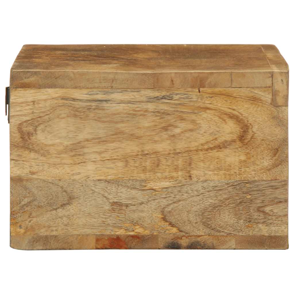 vidaXL TV-Wandschrank 60x30x19 cm Raues Mangoholz