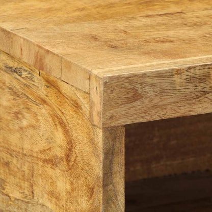vidaXL TV-Wandschrank 60x30x19 cm Raues Mangoholz