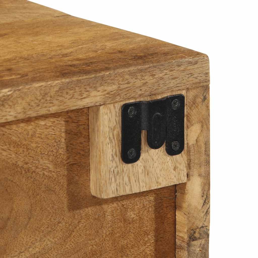 vidaXL TV-Wandschrank 60x30x19 cm Raues Mangoholz