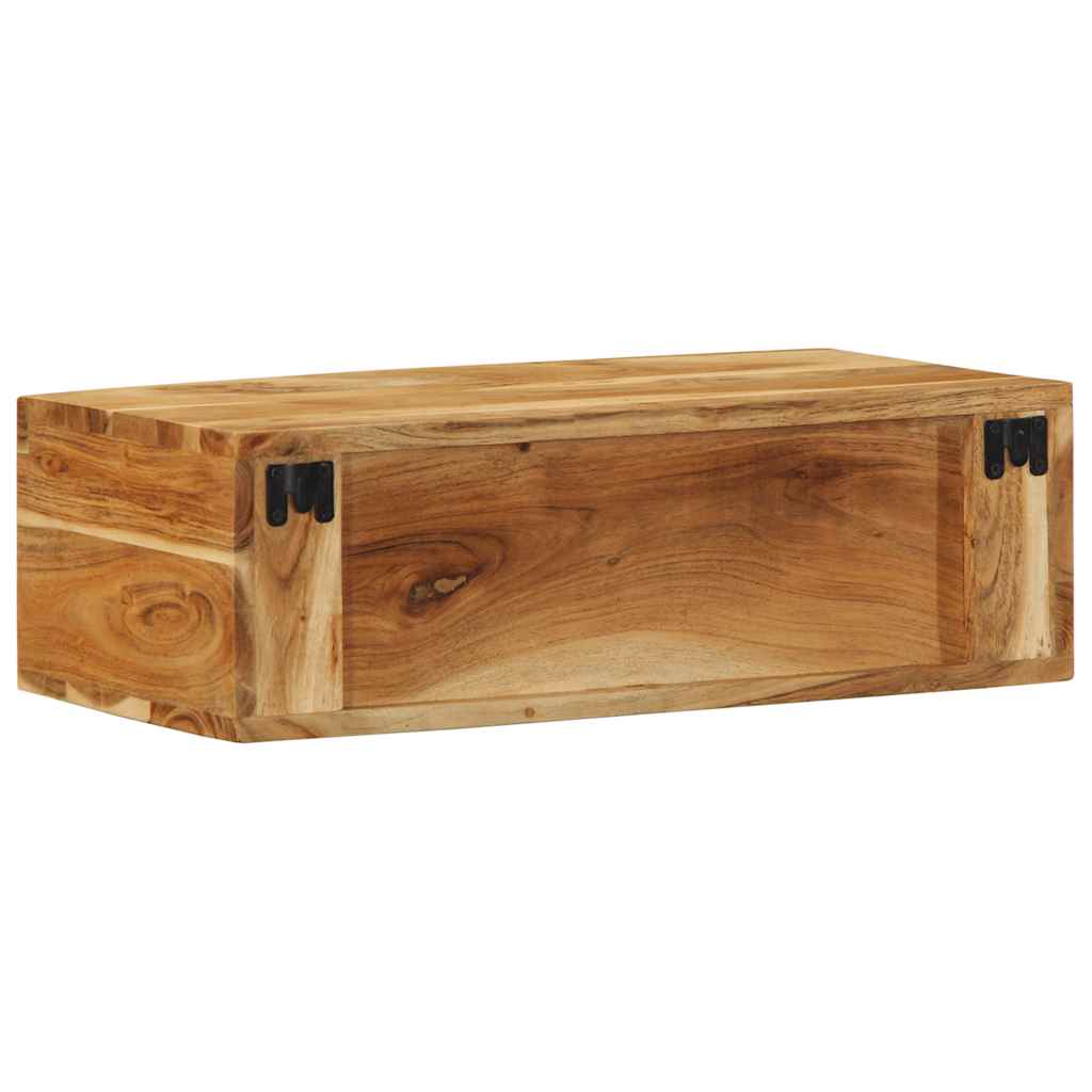 vidaXL TV-Wandschrank 60x30x19 cm Massivholz Akazie
