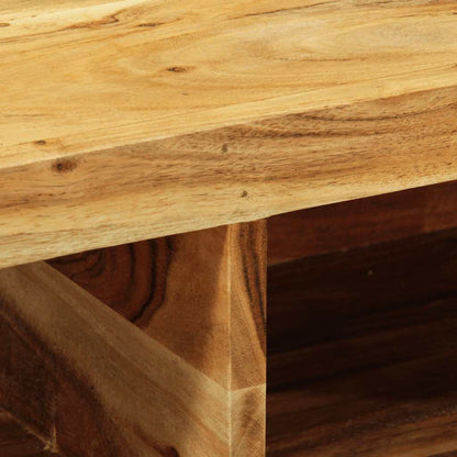 vidaXL TV-Wandschrank 60x30x19 cm Massivholz Akazie