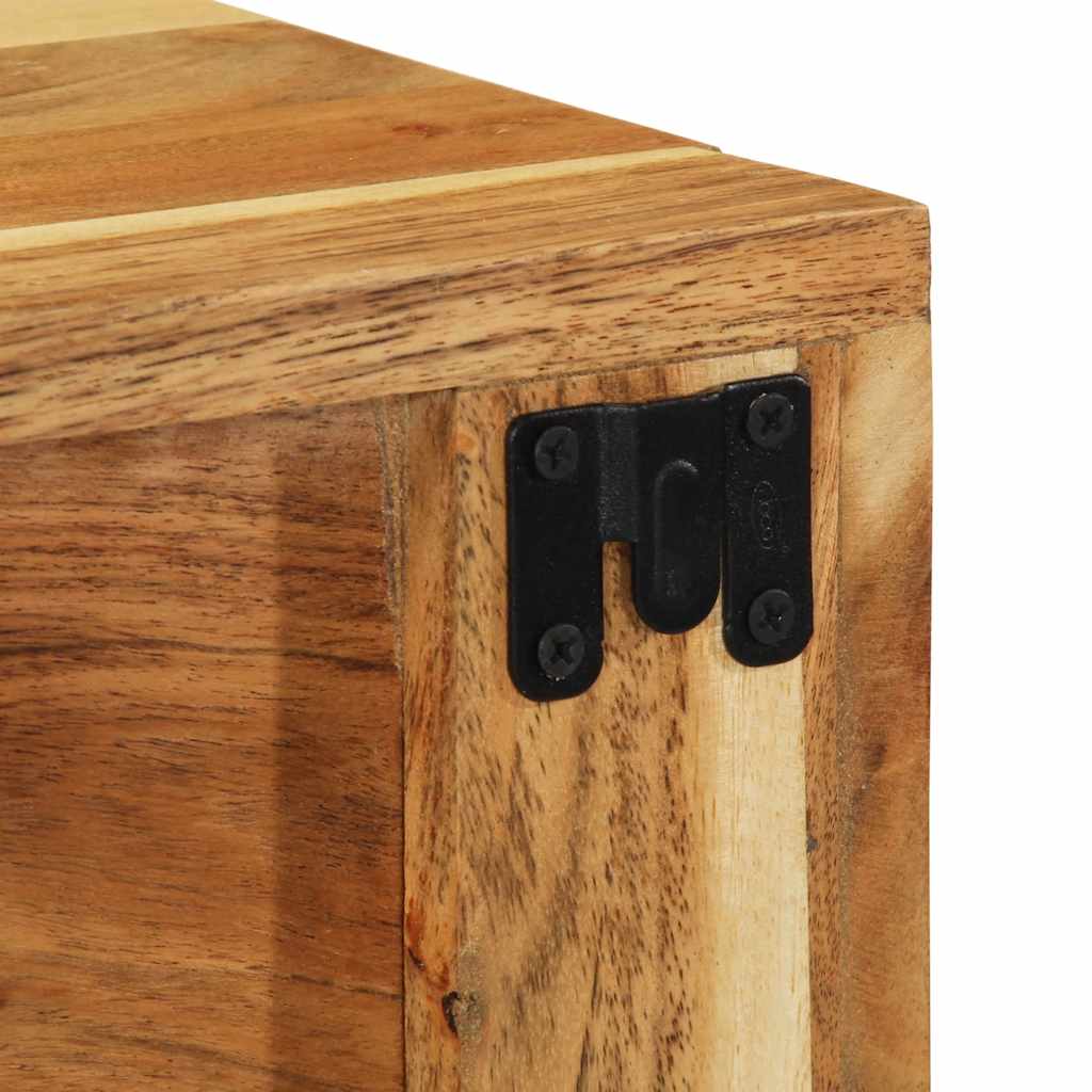 vidaXL TV-Wandschrank 60x30x19 cm Massivholz Akazie