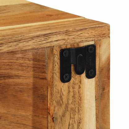 vidaXL TV-Wandschrank 60x30x19 cm Massivholz Akazie