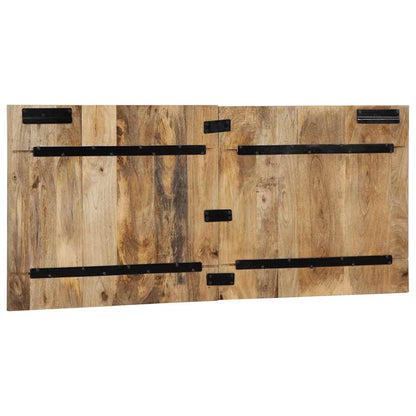 vidaXL Kopfteil 120 cm Massives Rohholz Mango