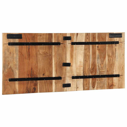 vidaXL Kopfteil 120 cm Massivholz Akazie