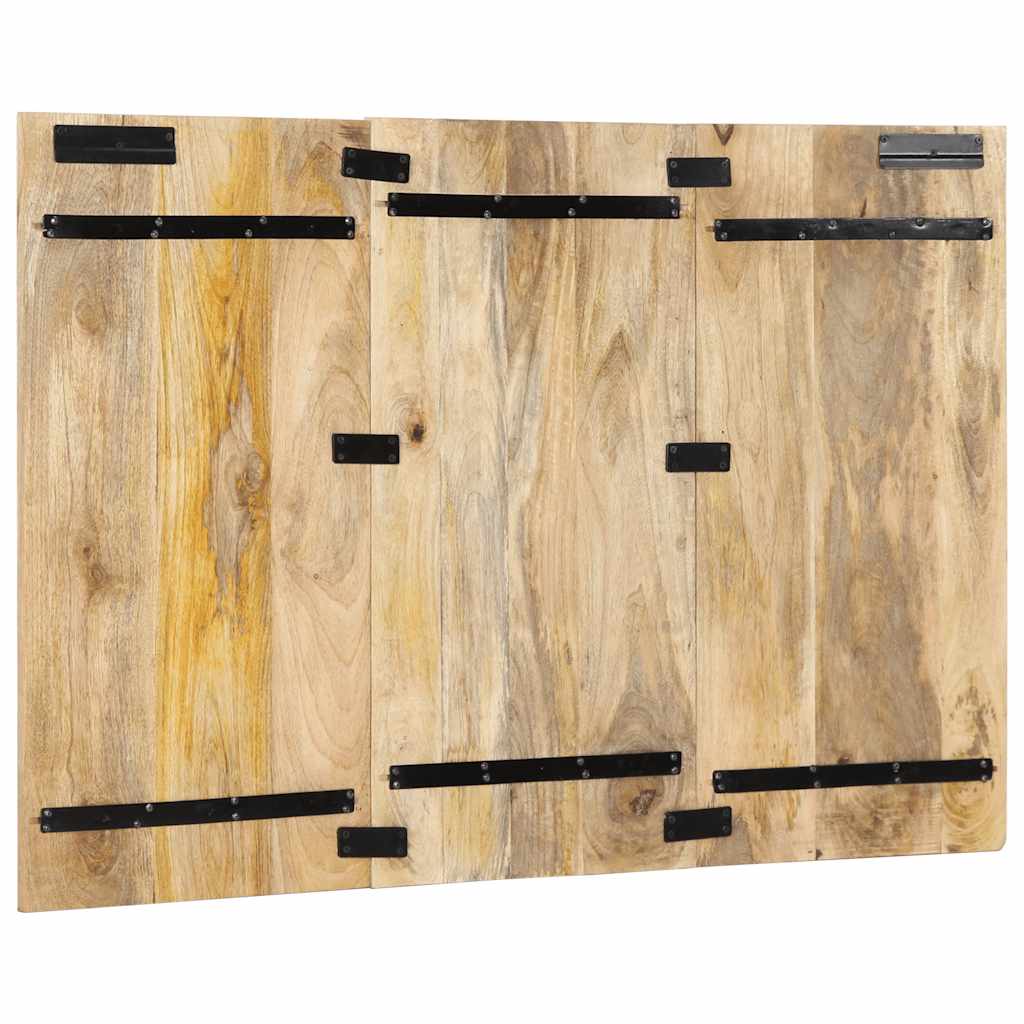 vidaXL Kopfteil 120 cm Massives Rohholz Mango