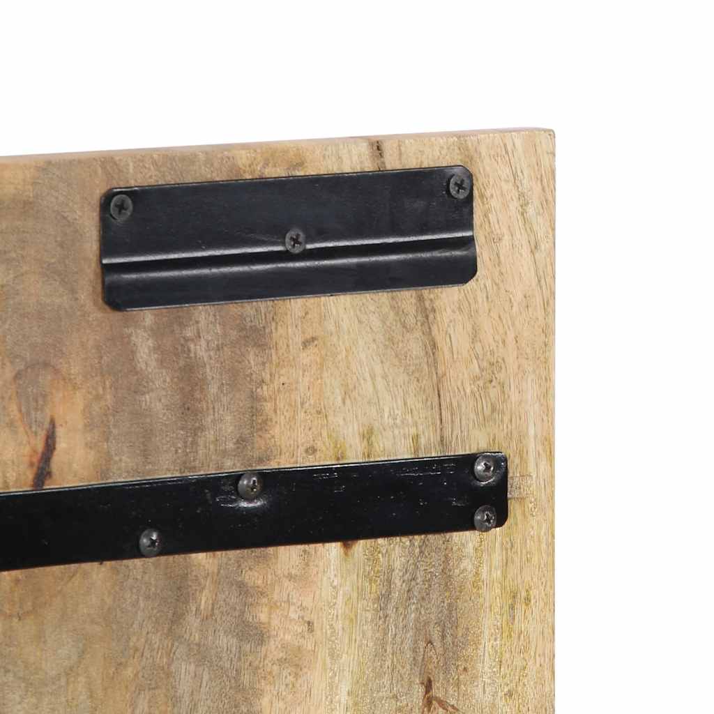 vidaXL Kopfteil 120 cm Massives Rohholz Mango