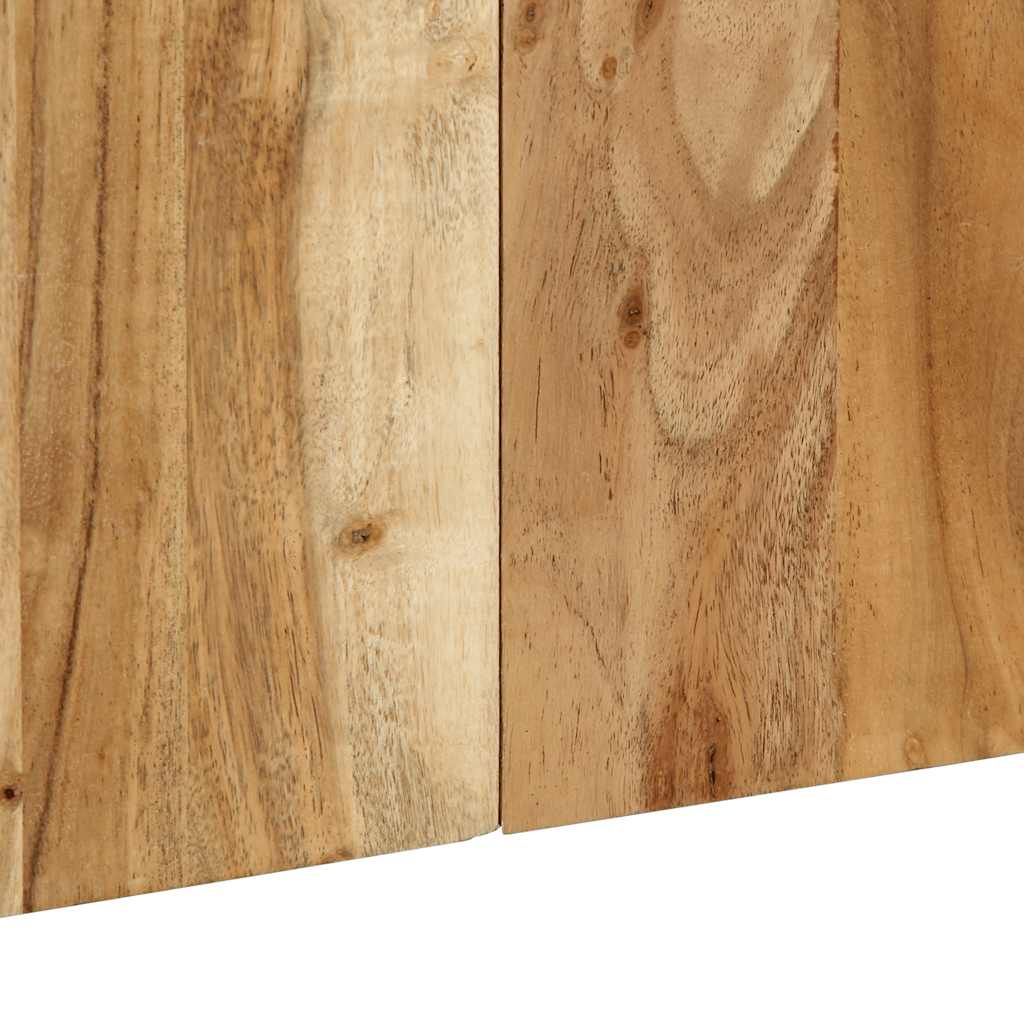 vidaXL Kopfteil 120 cm Massivholz Akazie