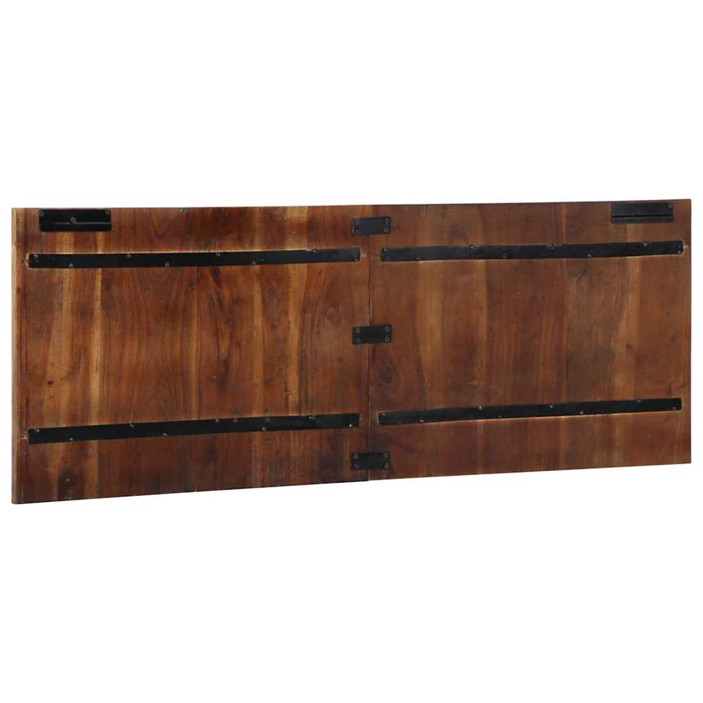 vidaXL Kopfteil Mehrfarbig 140 cm Massivholz Altholz
