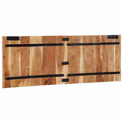 vidaXL Kopfteil 140 cm Massivholz Akazie