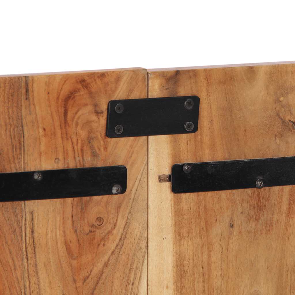 vidaXL Kopfteil 140 cm Massivholz Akazie