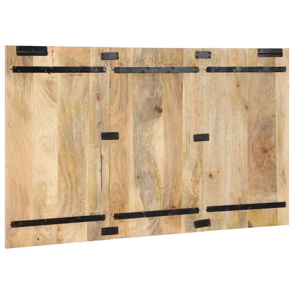 vidaXL Kopfteil 140 cm Massives Rohholz Mango