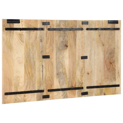 vidaXL Kopfteil 140 cm Massives Rohholz Mango