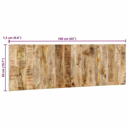 vidaXL Kopfteil 160 cm Massives Rohholz Mango