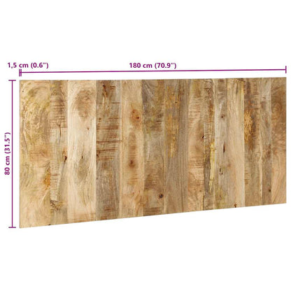 vidaXL Kopfteil 180 cm Massives Rohholz Mango