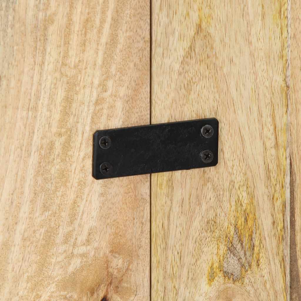 vidaXL Kopfteil 180 cm Massives Rohholz Mango
