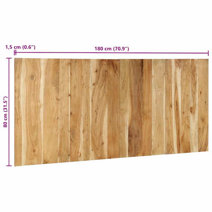 vidaXL Kopfteil 180 cm Massivholz Akazie