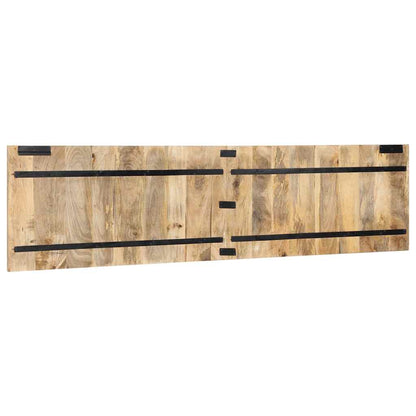 vidaXL Kopfteil 200 cm Massives Rohholz Mango