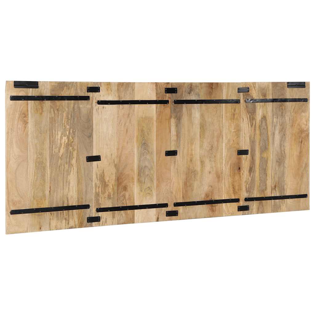 vidaXL Kopfteil 200 cm Massives Rohholz Mango