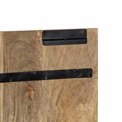 vidaXL Kopfteil 200 cm Massives Rohholz Mango