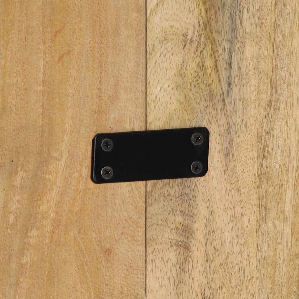 vidaXL Kopfteil 200 cm Massives Rohholz Mango