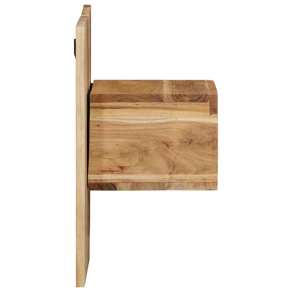 vidaXL Nachttisch 50x27x50 cm Massivholz Akazie