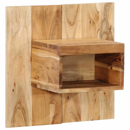 vidaXL Nachttisch 50x27x50 cm Massivholz Akazie
