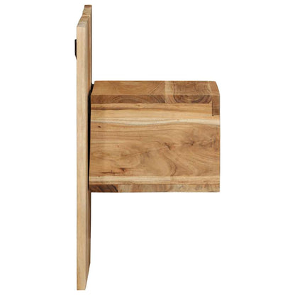 vidaXL Nachttisch 50x27x50 cm Massivholz Akazie