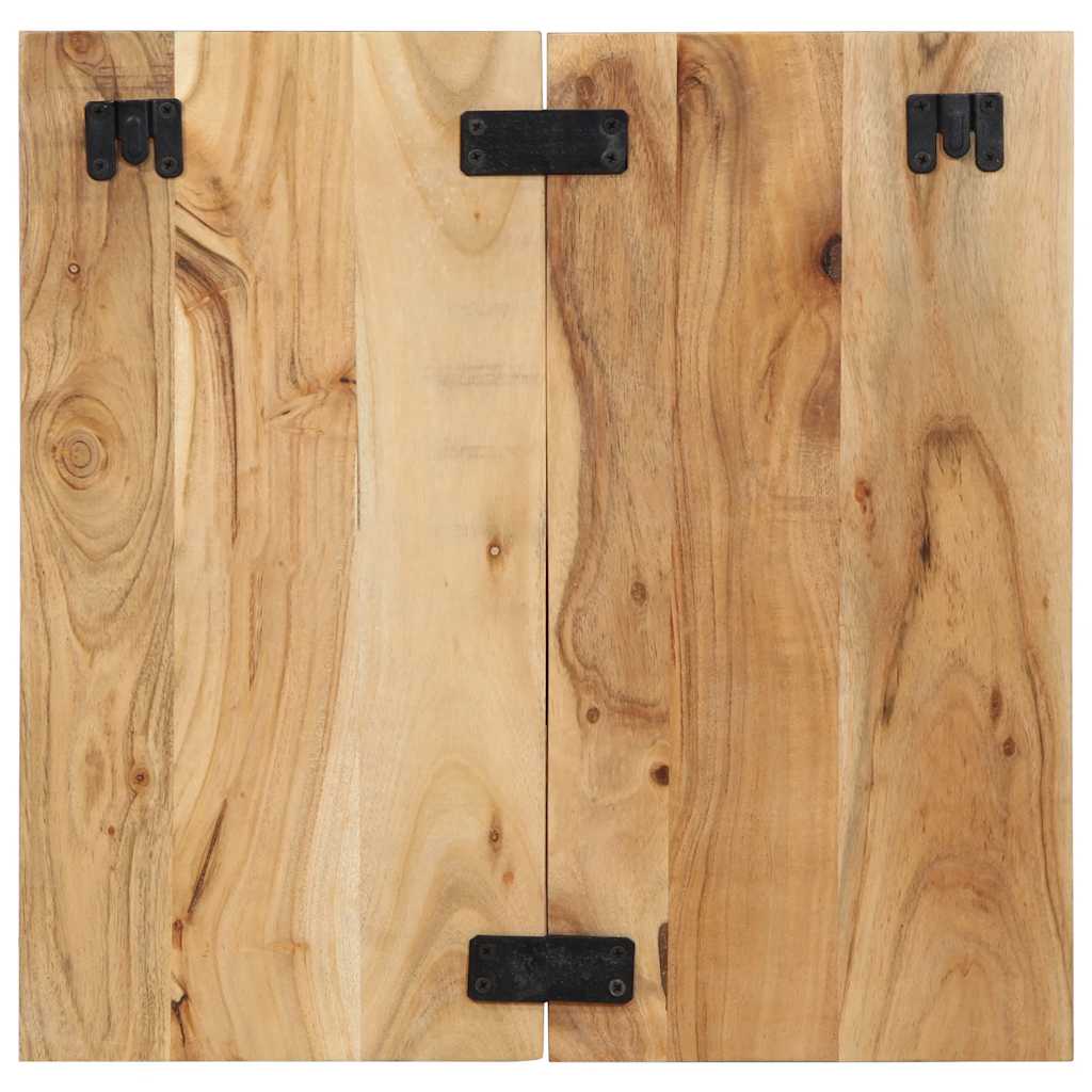 vidaXL Nachttisch 50x27x50 cm Massivholz Akazie
