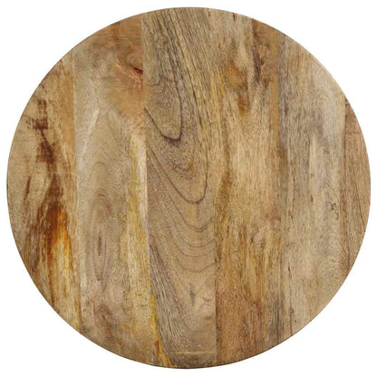 vidaXL Beistelltisch Ø37x45 cm Massivholz Mango