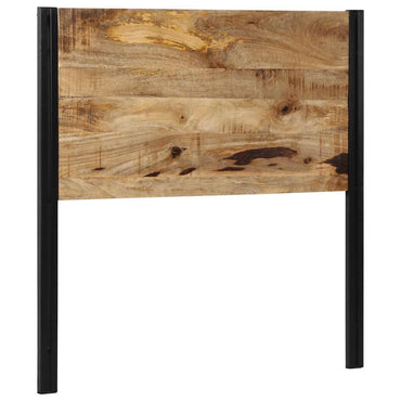vidaXL Kopfteil 100 cm Massivholz Mango und Eisen