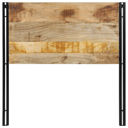 vidaXL Kopfteil 100 cm Massivholz Mango und Eisen