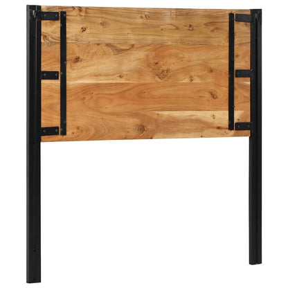 vidaXL Kopfteil 100 cm Massivholz Akazie und Eisen