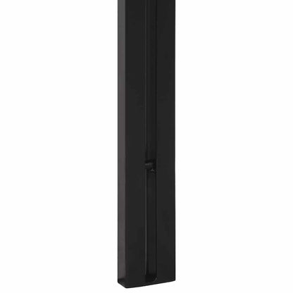 vidaXL Kopfteil 120 cm Altholz Massivholz und Eisen
