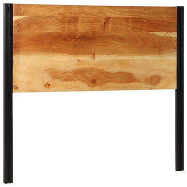 vidaXL Kopfteil 120 cm Massivholz Akazie und Eisen