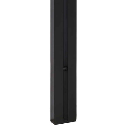 vidaXL Kopfteil 120 cm Massivholz Akazie und Eisen