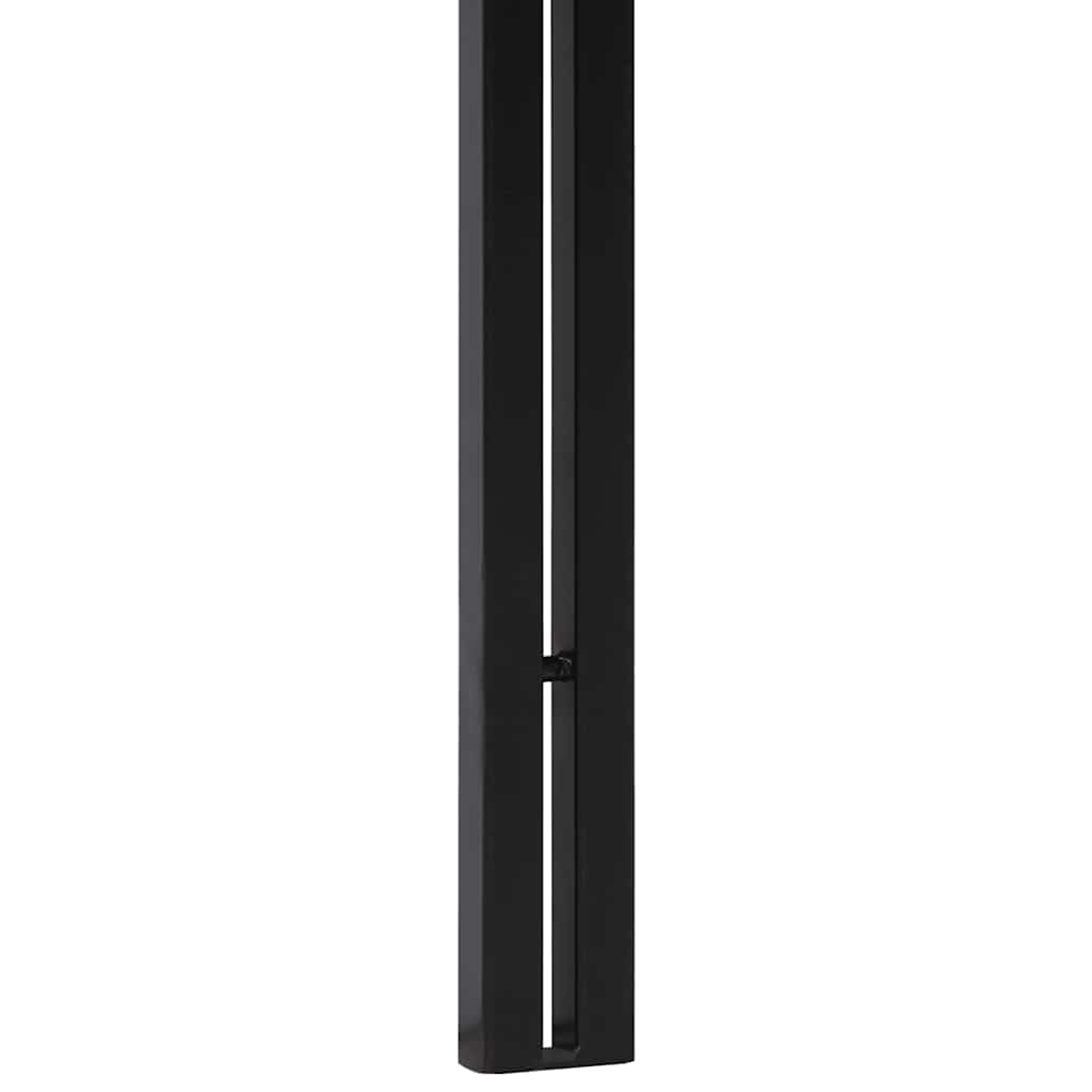 vidaXL Kopfteil 140 cm Altholz Massivholz und Eisen