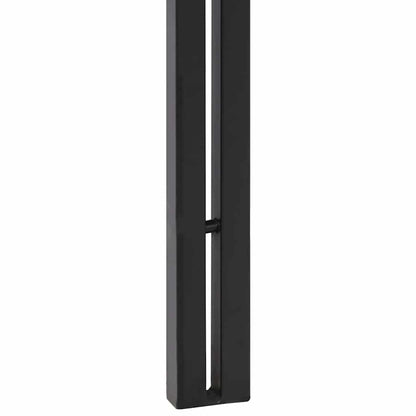 vidaXL Kopfteil 160 cm Altholz Massivholz und Eisen