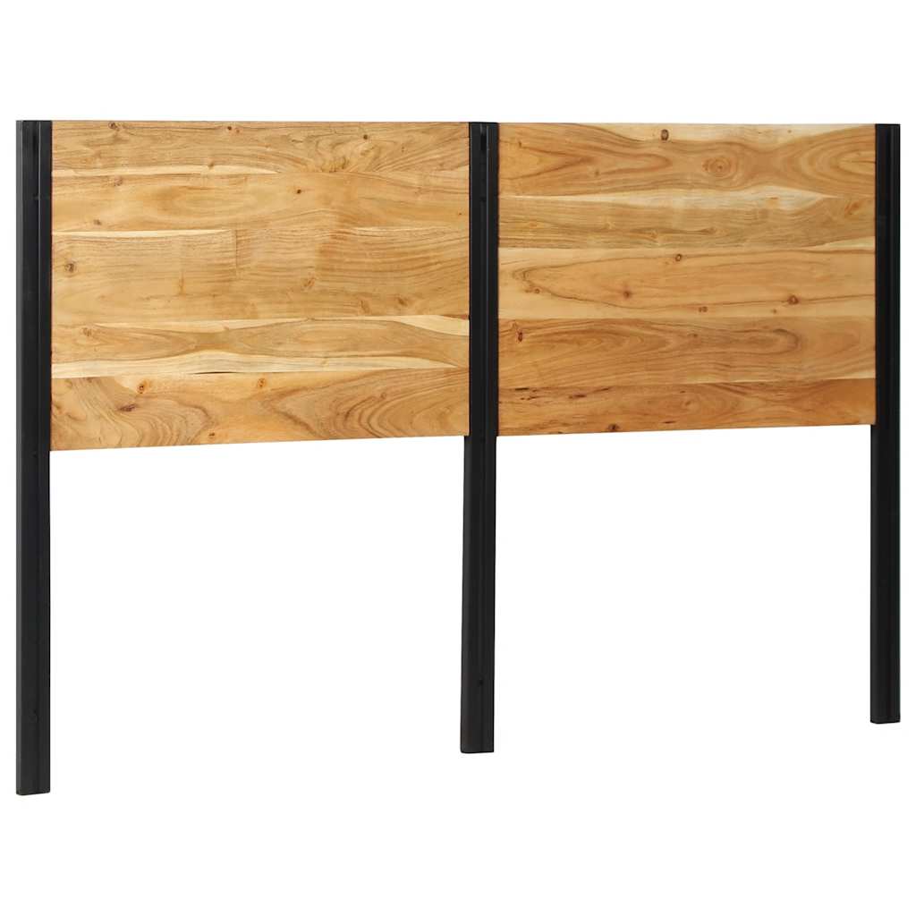 vidaXL Kopfteil 160 cm Massivholz Akazie und Eisen