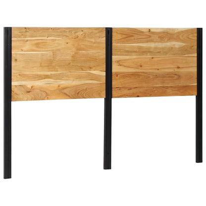 vidaXL Kopfteil 160 cm Massivholz Akazie und Eisen