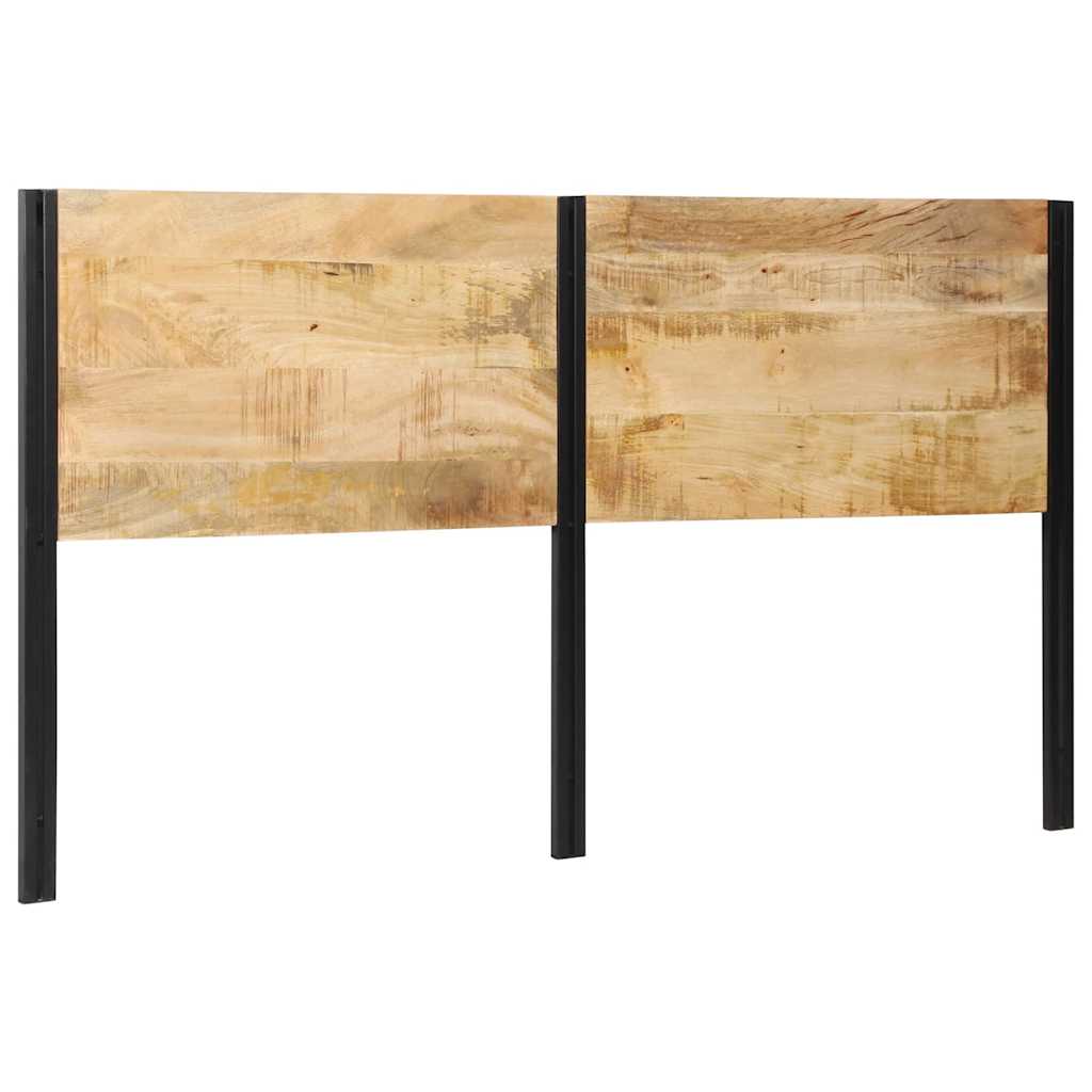 vidaXL Kopfteil 180 cm Massivholz Mango und Eisen