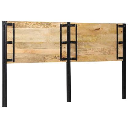 vidaXL Kopfteil 180 cm Massivholz Mango und Eisen