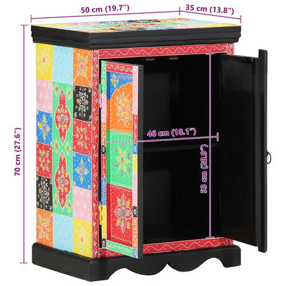 Konsolentisch mit Regal mit Speicher Mehrfarbig 50 x 30 x 70 cm