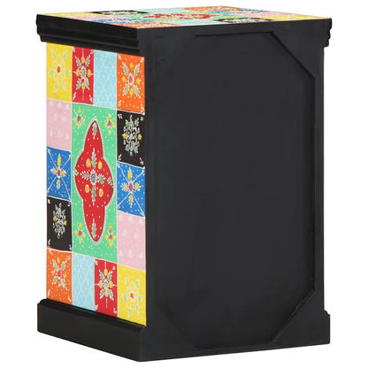 vidaXL Schubladenschrank Mehrfarbig 40 x 40 x 60 cm Massivholz Mango