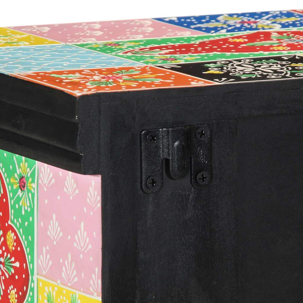 Meuble TV vidaXL avec étagère Multicolore 80 x 30 x 22 cm Bois d'ingénierie