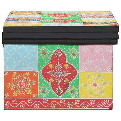 Meuble TV vidaXL avec étagère Multicolore 80 x 30 x 22 cm Bois d'ingénierie